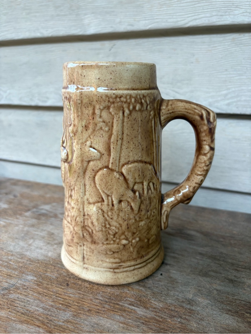 VTG Hull Pottery Alpine Stein (often identified as model H 492) from the 1920s